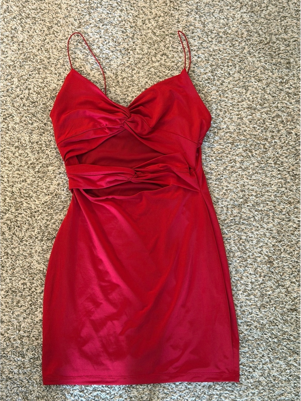 Windsor red mini dress